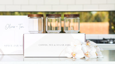 Coffee + Tea Lovers 3pc Set with 20 Labels