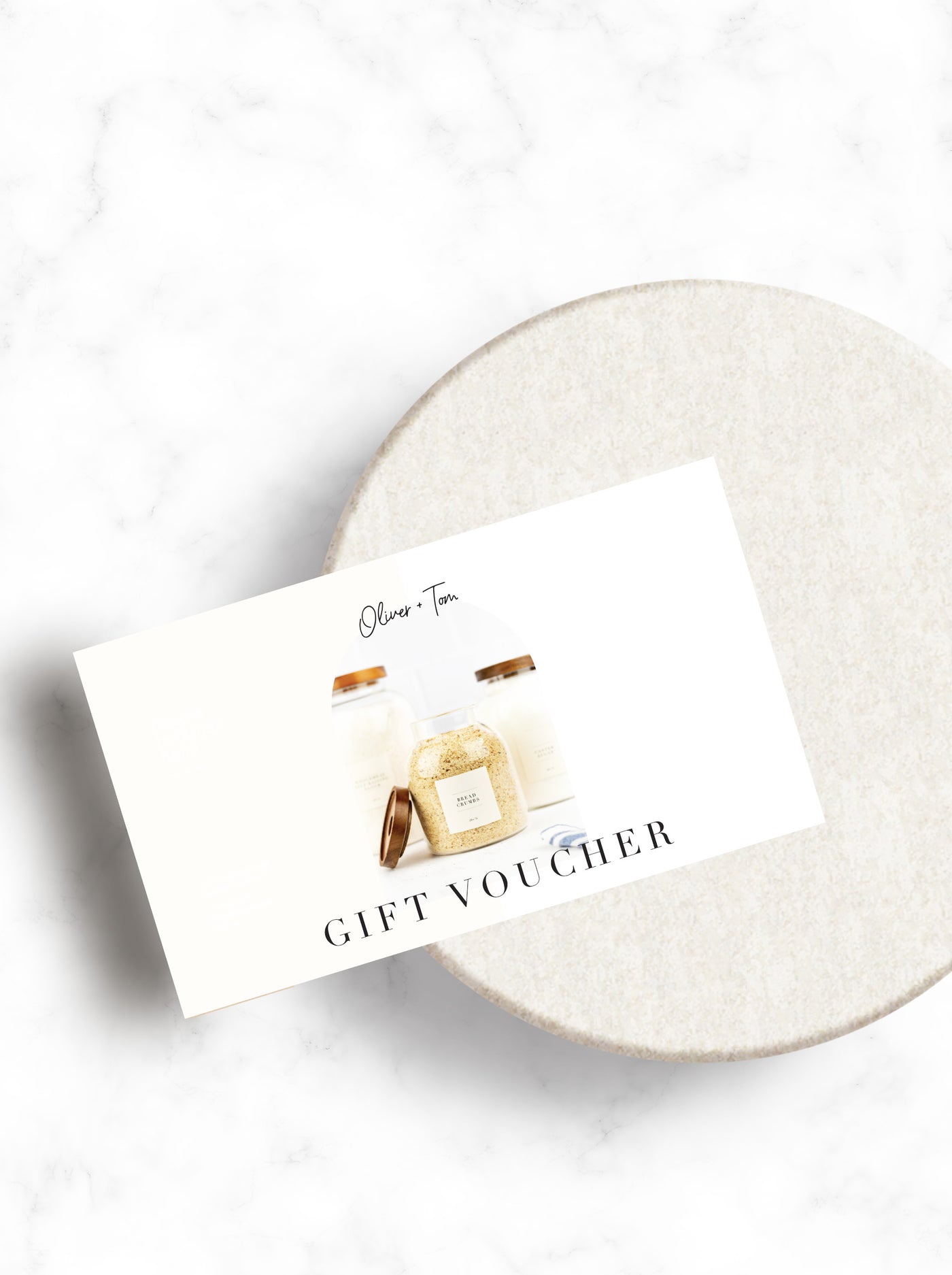 Oliver + Tom Gift Voucher
